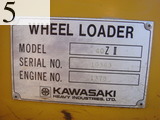 中古建設機械 中古 川崎重工業 KAWASAKI ホイール・ローダ １．０立米以下 40ZII