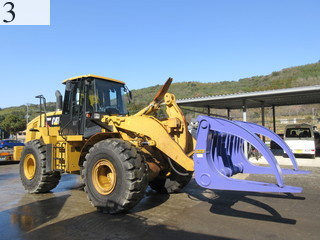 中古建設機械 中古 キャタピラー CAT 林業機械 ホイールログローダー 966H