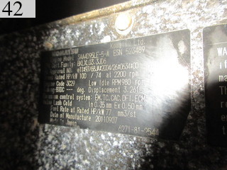 中古建設機械 中古 コマツ KOMATSU ホイール・ローダ １．０立米以上 WA100-6