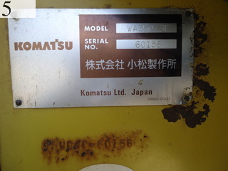 中古建設機械 中古 コマツ KOMATSU ホイール・ローダ １．０立米以上 WA350-3E