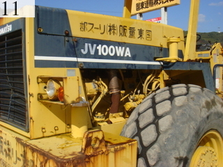 中古建設機械 中古 コマツ KOMATSU ローラー 土工用振動ローラー JV100WA-1