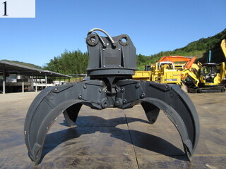 中古建設機械 中古 日立建機 HITACHI オレンジグラップル  S-SGB80RT4-A