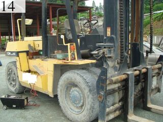 中古建設機械 中古 TCM 東洋運搬機 TCM フォークリフト ディーゼルエンジン FHD100Z
