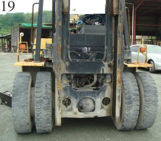 中古建設機械 中古 TCM 東洋運搬機 TCM フォークリフト ディーゼルエンジン FHD100Z