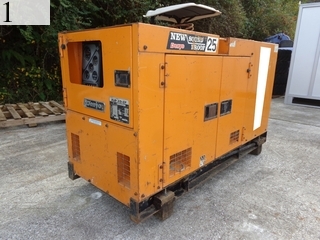 中古建設機械 中古 デンヨー DENYO 発電機  DCA-25SPI-II