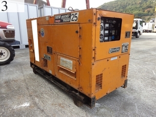 中古建設機械 中古 デンヨー DENYO 発電機  DCA-25SPI-II