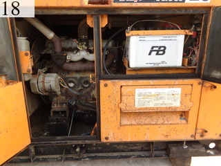 中古建設機械 中古 デンヨー DENYO 発電機  DCA-25SPI-II