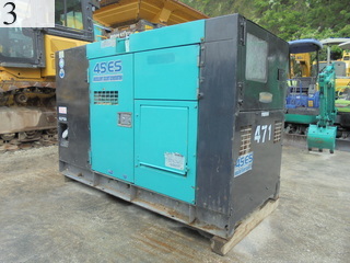 中古建設機械 中古 デンヨー DENYO 発電機  DCA-45ESH