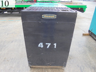 中古建設機械 中古 デンヨー DENYO 発電機  DCA-45ESH