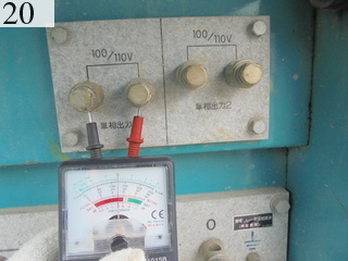 中古建設機械 中古 デンヨー DENYO 発電機  DCA-45ESH
