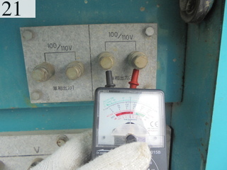 中古建設機械 中古 デンヨー DENYO 発電機  DCA-45ESH