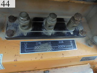 中古建設機械 中古 コマツ KOMATSU 発電機  KW-280