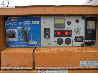 中古建設機械 中古 コマツ KOMATSU 発電機  KW-280