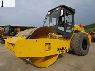 中古建設機械 中古 酒井重工業 SAKAI ローラー 土工用振動ローラー SV512D