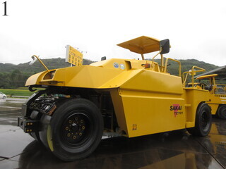 中古建設機械 中古 酒井重工業 SAKAI ローラー タイヤローラー TZ701