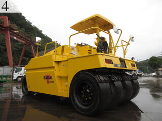中古建設機械 中古 酒井重工業 SAKAI ローラー タイヤローラー TZ701