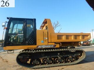 中古建設機械 中古 諸岡 MOROOKA クローラ・キャリア クルクルキャリア・全旋回キャリアダンプ MST-2200VDR