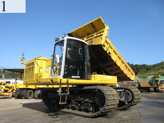 中古建設機械 中古 コマツ KOMATSU クローラ・キャリア クルクルキャリア・全旋回キャリアダンプ CD110R-1