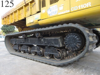 中古建設機械 中古 コマツ KOMATSU クローラ・キャリア クルクルキャリア・全旋回キャリアダンプ CD110R-1