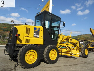 中古建設機械 中古 コマツ KOMATSU モーターグレーダー アーティキュレート式 GD405A-3