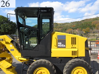 中古建設機械 中古 コマツ KOMATSU モーターグレーダー アーティキュレート式 GD405A-3