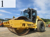 中古建設機械 中古 酒井重工業 SAKAI ローラー 土工用振動ローラー SV512D-1
