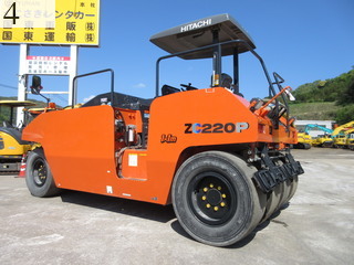 中古建設機械 中古 日立建機 HITACHI ローラー タイヤローラー ZC220P-5