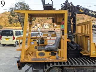 中古建設機械 中古 諸岡 MOROOKA 林業機械 フォワーダ・クローラ キャリア MST-600VDL