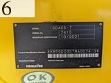 中古建設機械 中古 コマツ KOMATSU モーターグレーダー アーティキュレート式 GD405-7
