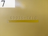 中古建設機械 中古 コマツ KOMATSU モーターグレーダー アーティキュレート式 GD405-7