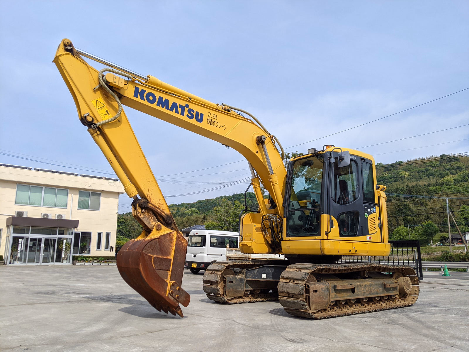 Used Construction Machine Used KOMATSU Excavator 0.4-0.5m3 PC128US-11 Photos