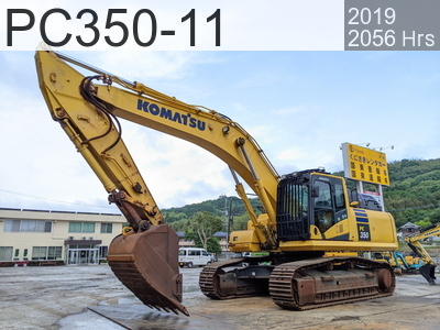 Used Construction Machine Used KOMATSU Excavator 1.0~m3 PC350-11 #91142, 2019Year 2056Hours