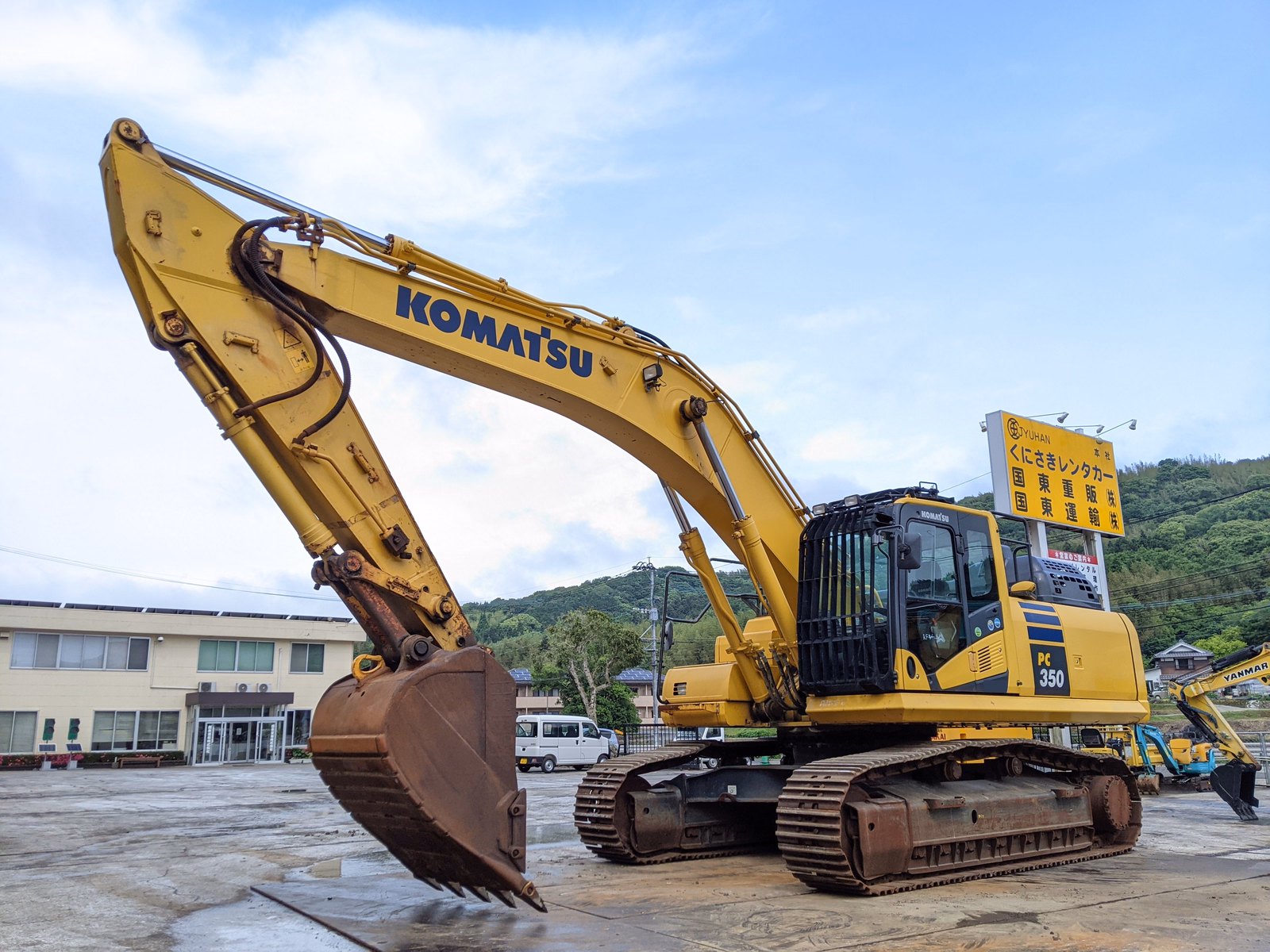Used Construction Machine Used KOMATSU Excavator 1.0~m3 PC350-11 Photos