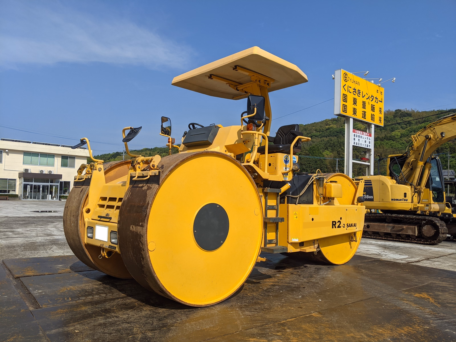 Used Construction Machine Used SAKAI Roller Macadam rollers R2-2 Photos