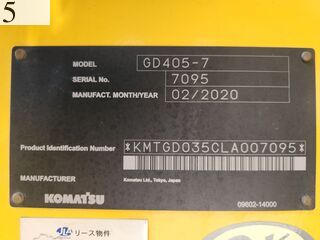中古建設機械 中古 コマツ KOMATSU モーターグレーダー アーティキュレート式 GD405-7