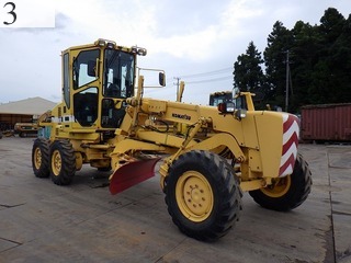 中古建設機械 中古 コマツ KOMATSU モーターグレーダー アーティキュレート式 GD405A-3Y