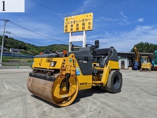 中古建設機械 中古 酒井重工業 SAKAI ローラー 舗装用振動ローラー TW504
