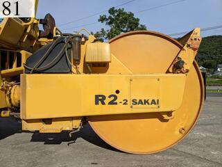 中古建設機械 中古 酒井重工業 SAKAI ローラー 舗装用振動ローラー TW504