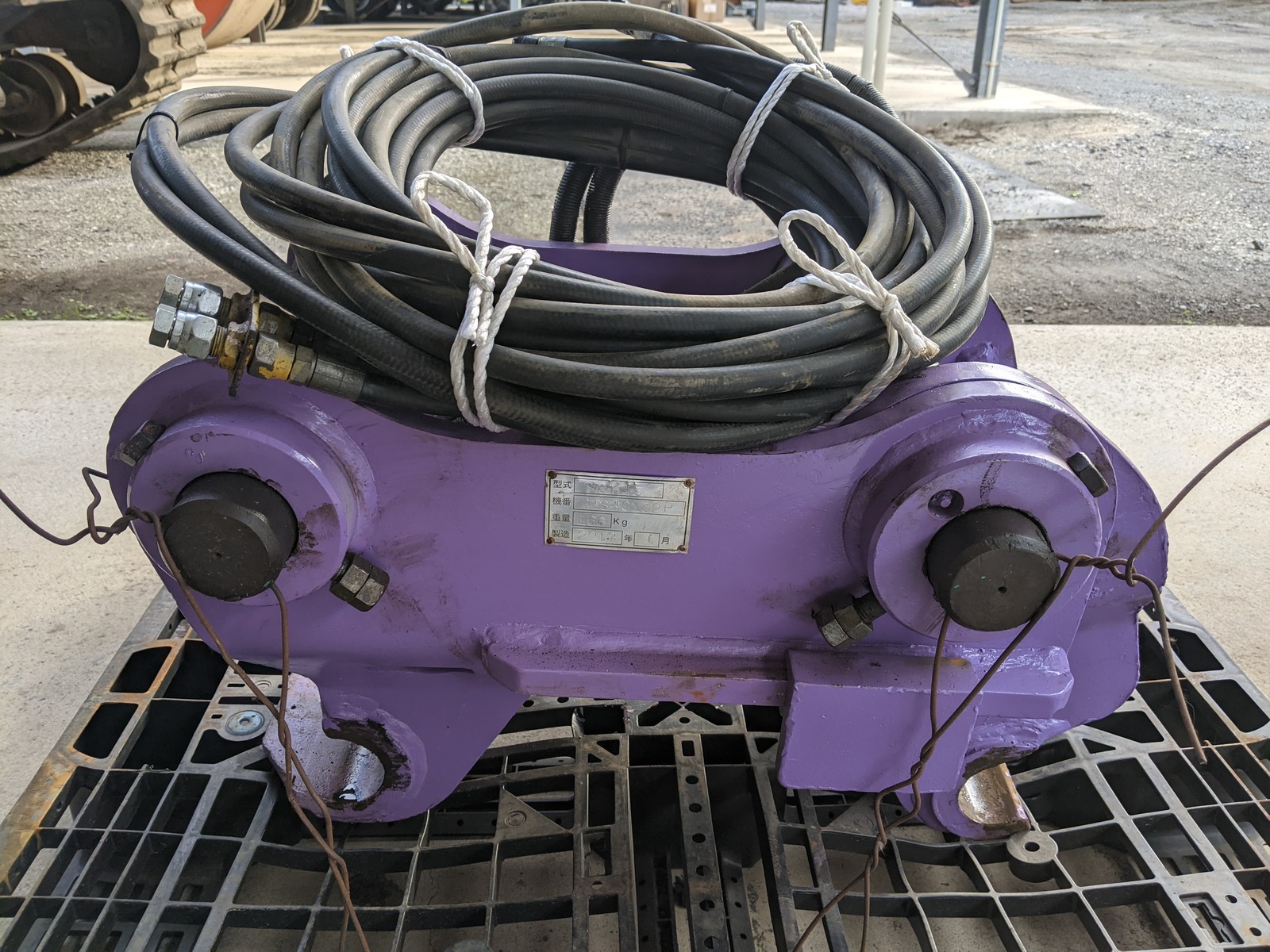 中古建設機械 中古 オカダアイヨン OKADA AIYON Ａロック・ワンタッチカプラ・クイックヒッチ 機械式Ａロック SOK45