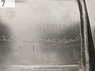 Used Construction Machine Used HITACHI HITACHI Bucket Standard bucket ZX135 Standard bucket