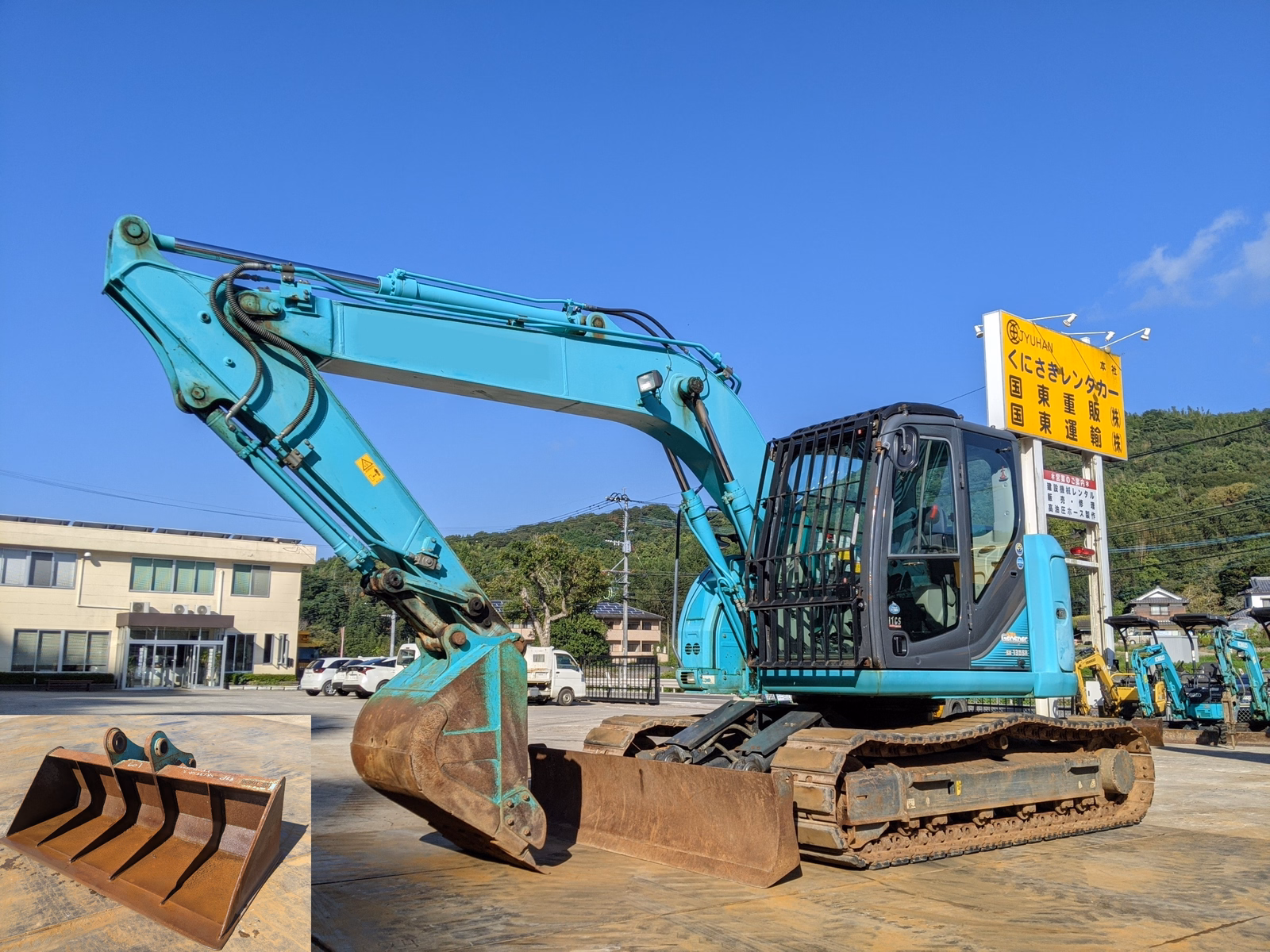 Used Construction Machine Used KOBELCO Demolition excavators Demolition backhoe SK135SR-3 Photos