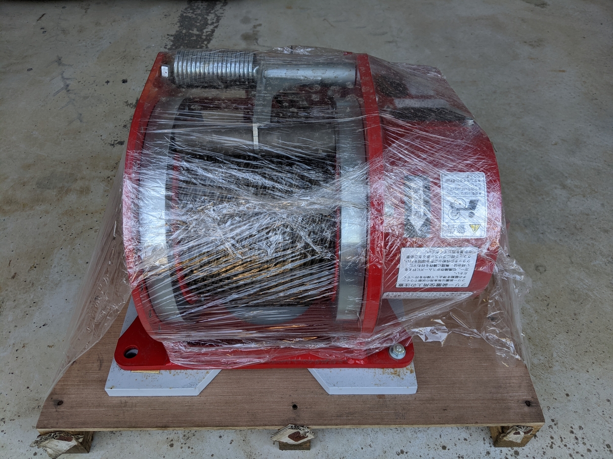 中古建設機械 中古 南星工作所 NANSEI 林業機械 TOJP_Winch NSW-30