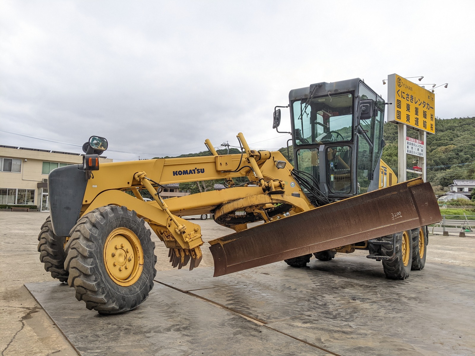 Used Construction Machine Used KOMATSU KOMATSU Grader Articulated frame GD405A-3